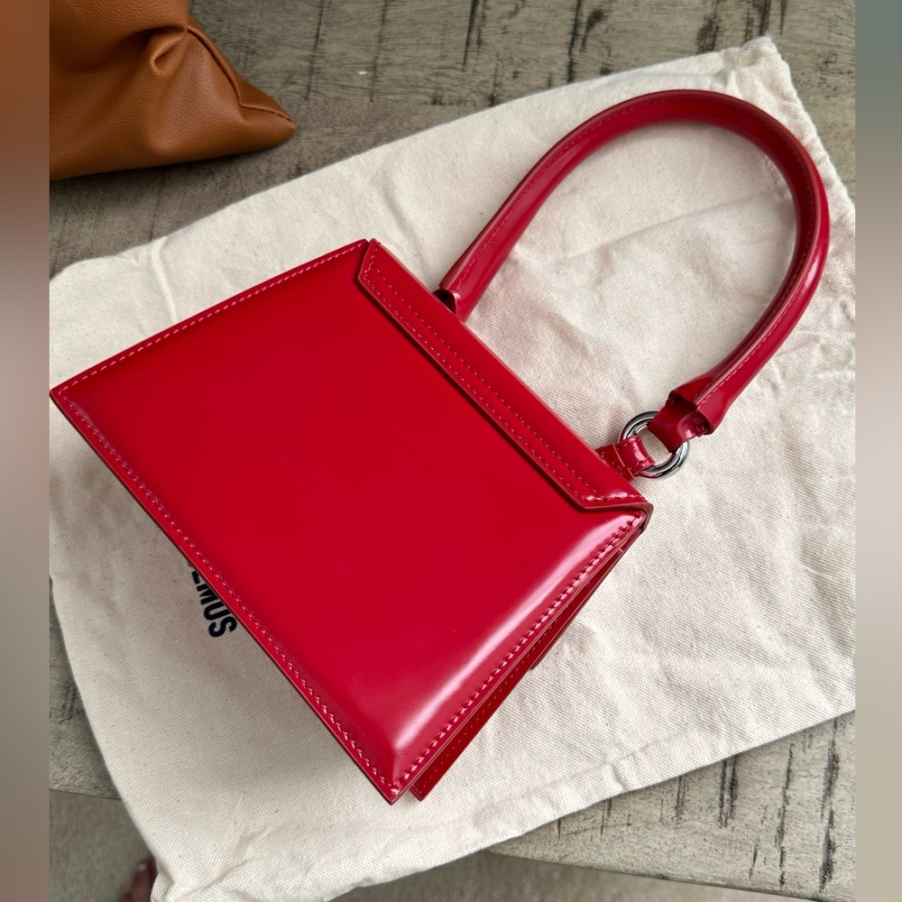 Jacquemus Red Leather Bag - Picture 8 of 16